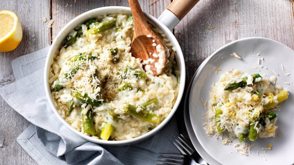 Risotto met asperges