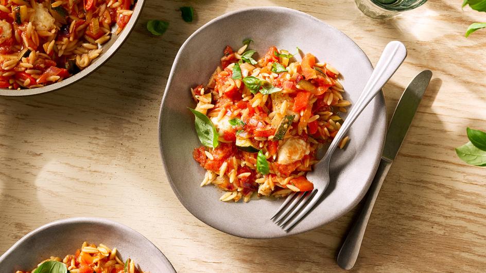 Italiaanse groente orzo