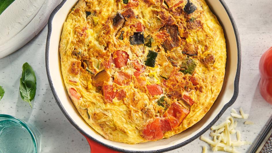 Ratatouille omelet