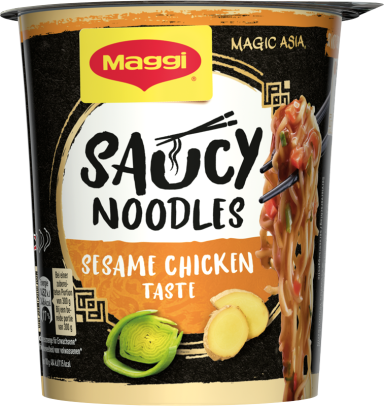 Saucy Noodles Sesame Chicken Taste