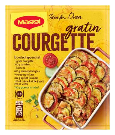 MAGGI Ovenschotel courgette gratin