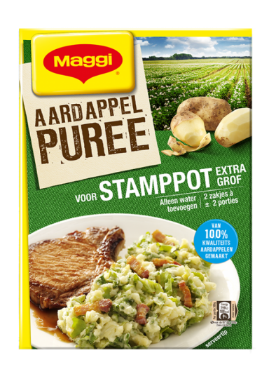 MAGGI Aardappelpuree voor stamppot