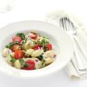 Gnocchi met basilicum en tomaat