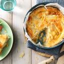 Witte asperge quiche