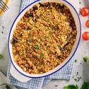 Ratatouille crumble