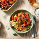 Couscous met harissa groenten