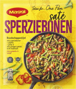 MAGGI Dagschotel sperziebonen saté