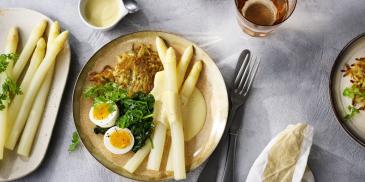 ‘Florentine style’ eieren met asperges en klassieke Hollandaise saus
