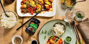 Kip Teriyaki met rijst