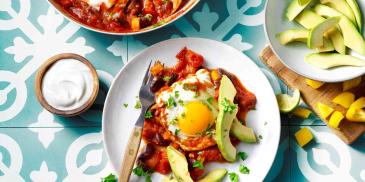 Shakshuka met MAGGI Soep in zak