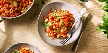 Italiaanse groente orzo