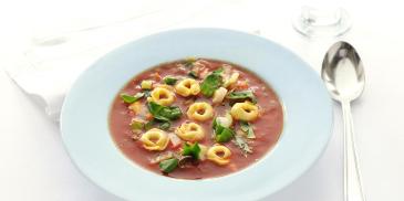 Pasta-tomatensoep