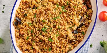 Ratatouille crumble