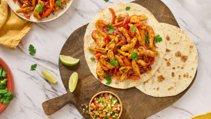 Kipfiletfajitas uit de Airfryer met Pico de Gallo