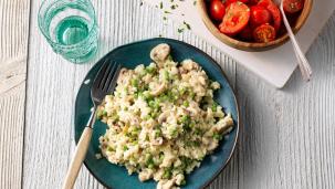Kaasrisotto met champignons
